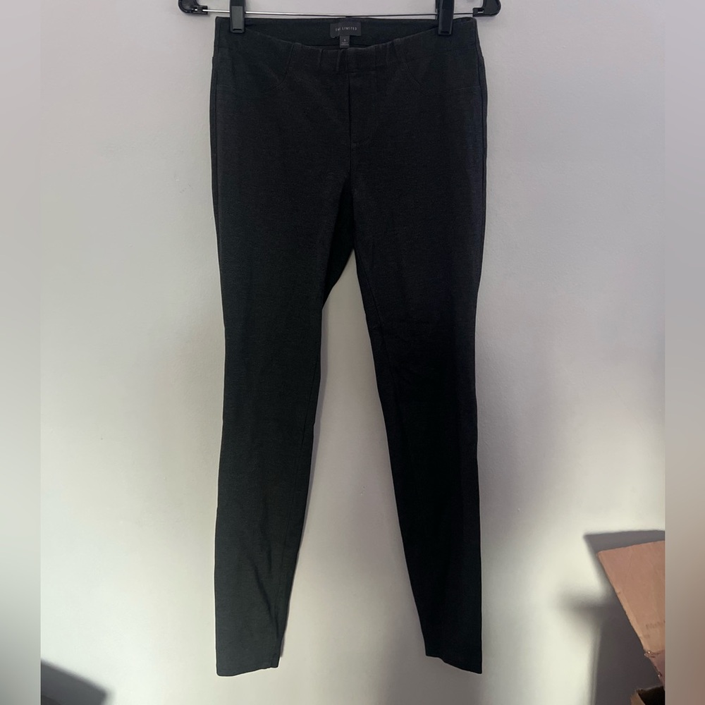 The Limited Gray Knit Slim Leggings